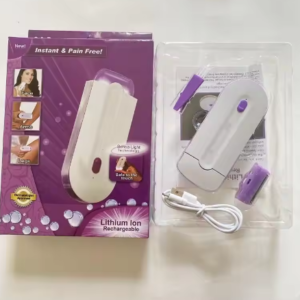 2 in 1 electric women trimmer ( মেয়েদের অবাঞ্চিত লোম পরিস্কারের জন্য) usb rechargeable induction light female hair remover painless shave mini shaver body face shaver